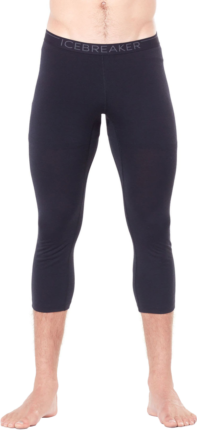 Merino 200 Oasis 3/4 Thermal Leggings Herre 001/Black/Monsoon