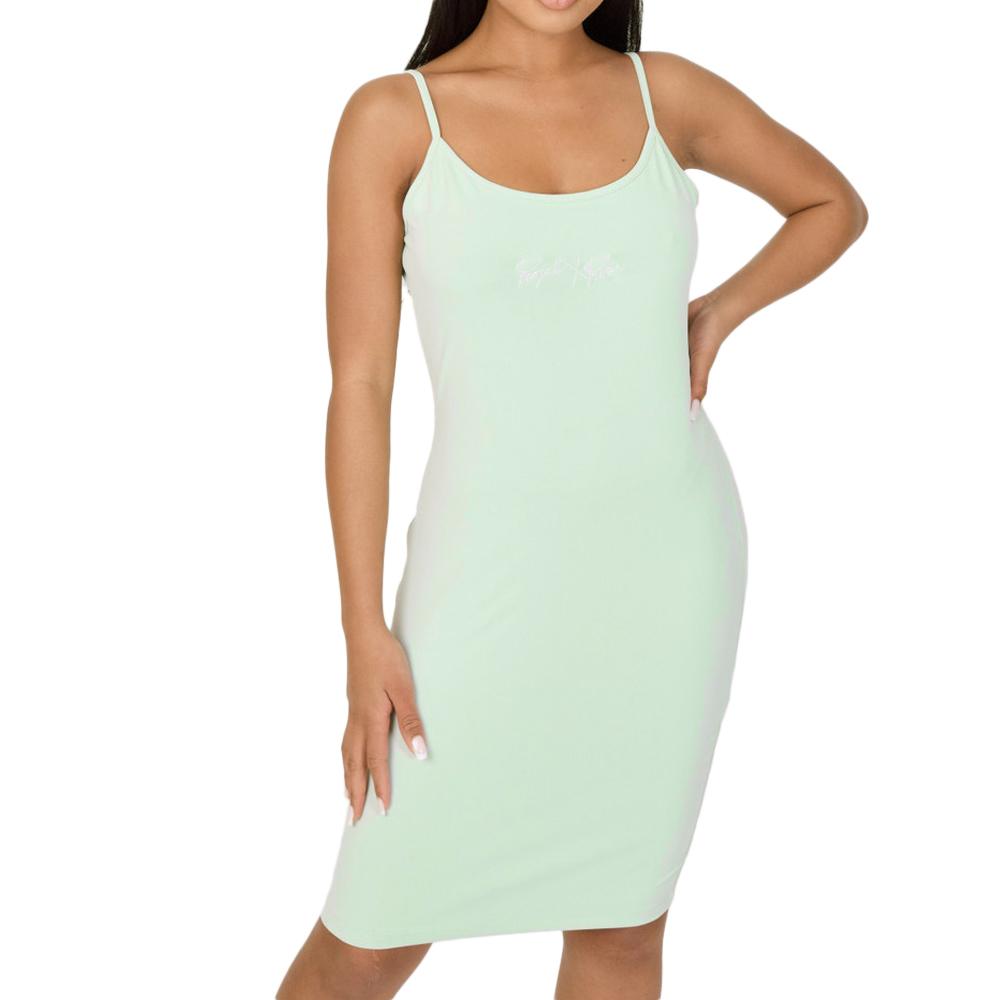 Project X Paris Robe Vert Femme Project X Paris F217054