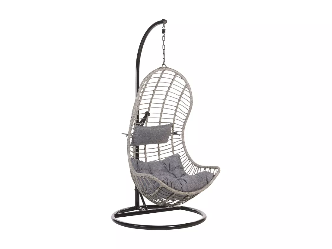 Fauteuil suspendu avec support PINETO Gris