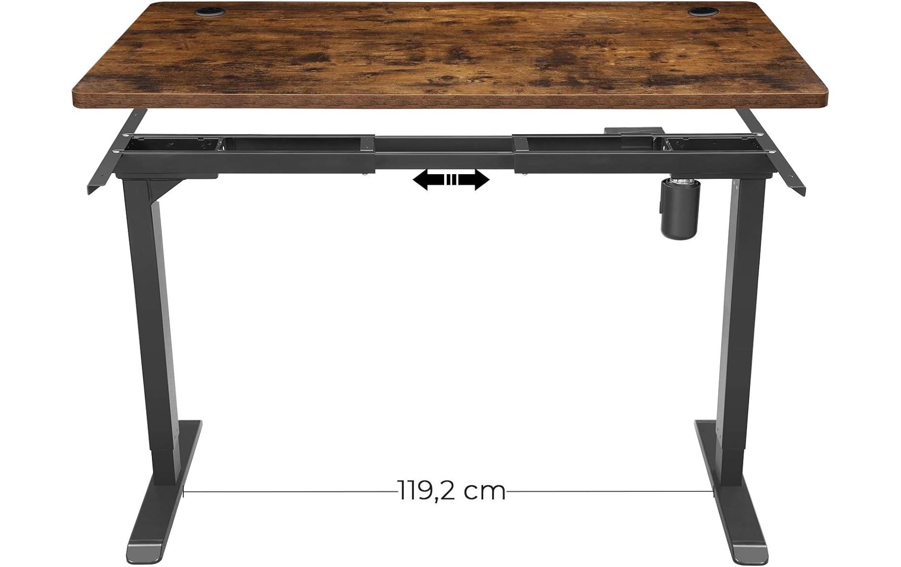 Tischplatte 140 x 70 x 1.8 cm, VintagebraunMDF-Tischplatte