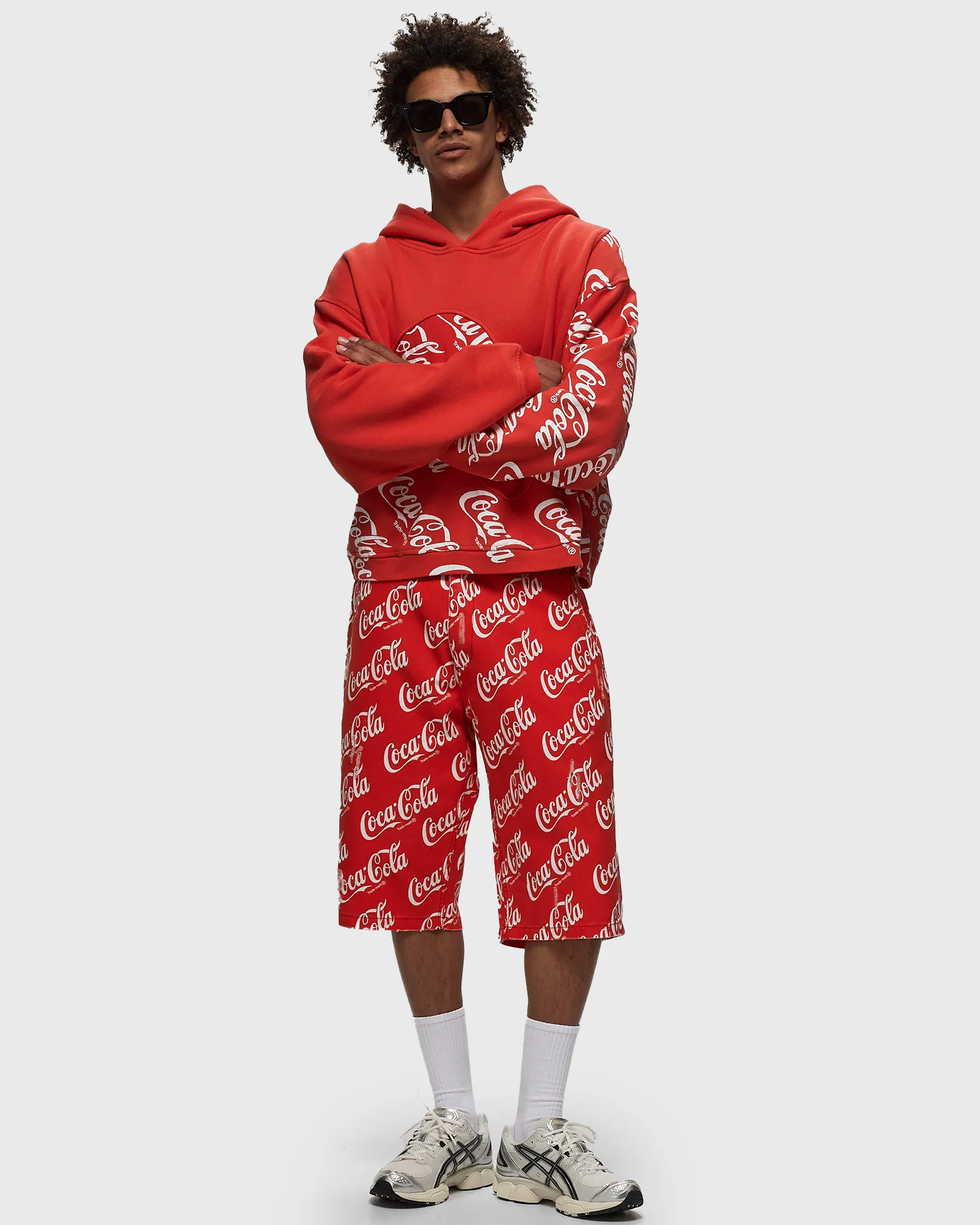 ERL PRINTED CANVAS SHORTS WOVEN