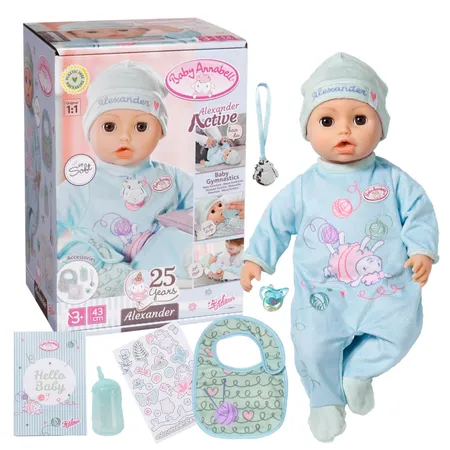 Baby Annabell® Interactive Alexander 43 cm