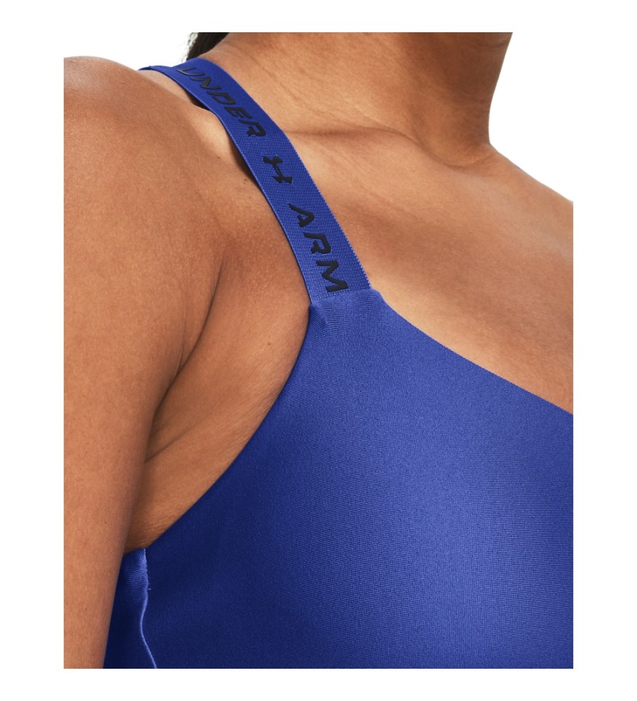 Sutiã esportivo Under Armour UA Crossback Low, azul