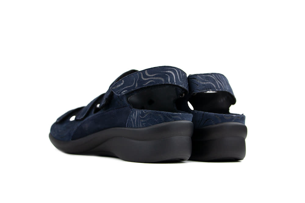 Durea Sandaal Donkerblauw K-leest