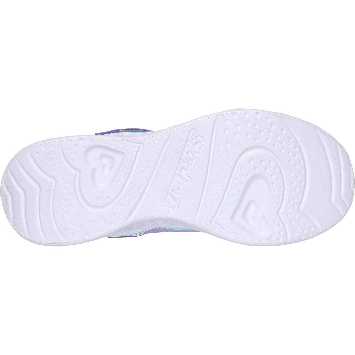 Skechers Heart Lights Velcro Sneakers M/Lys Børn