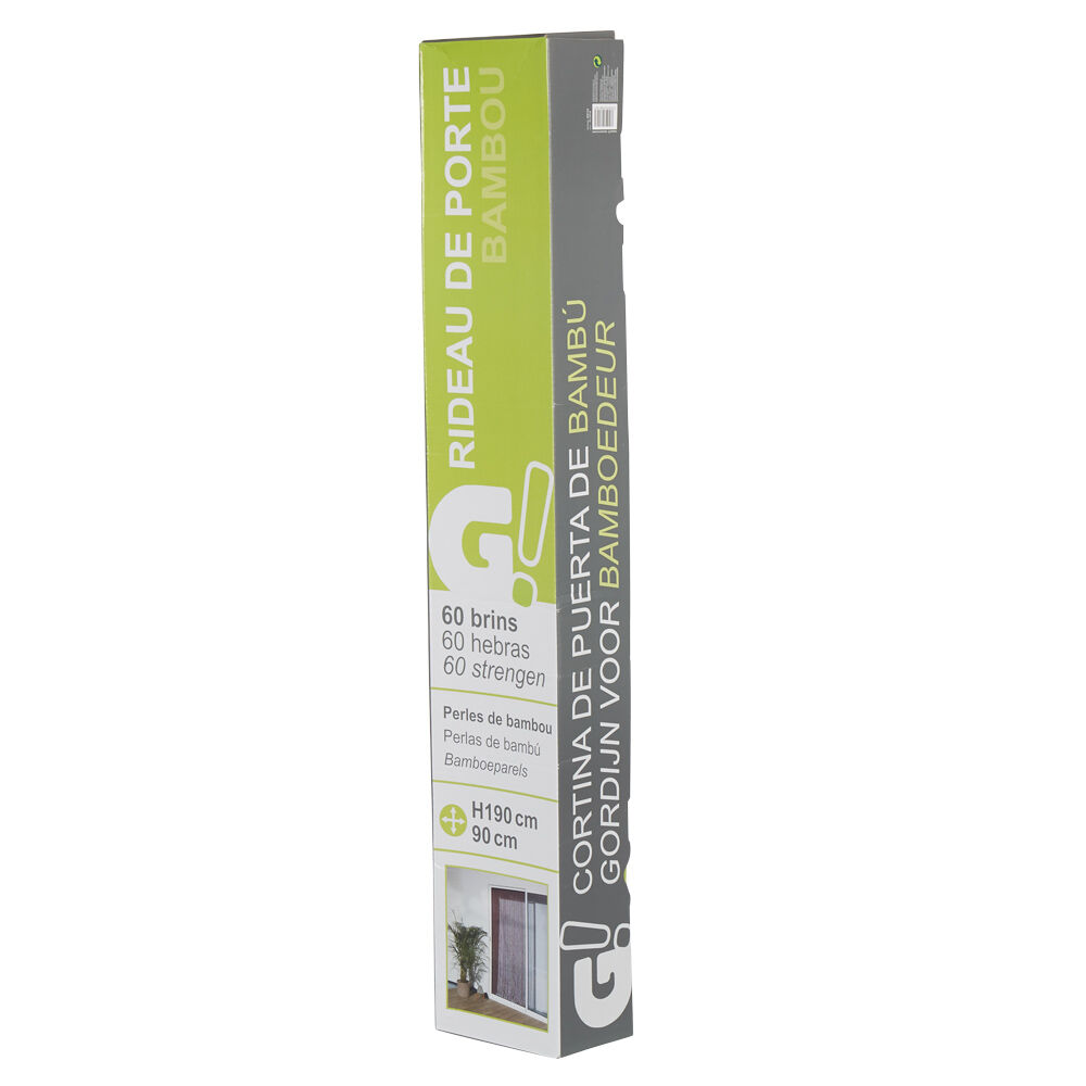 Rideau de porte marron anti mouches