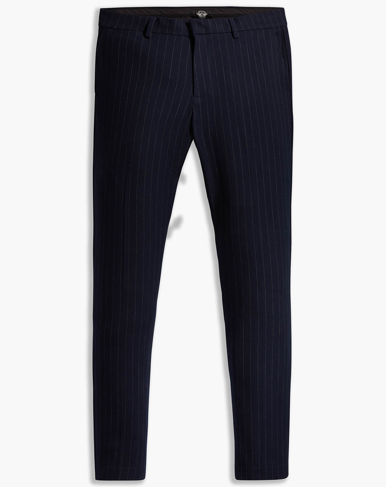 Dockers Pantalon Smart 360 Flex Trouser Slim Fit à rayures bleu foncé