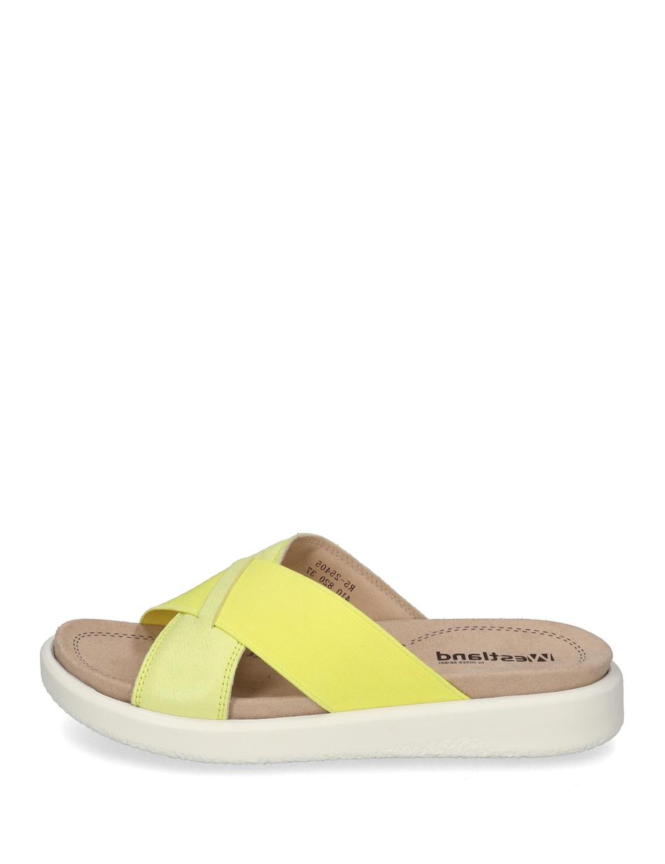 Sandale Albi 05, zitrone