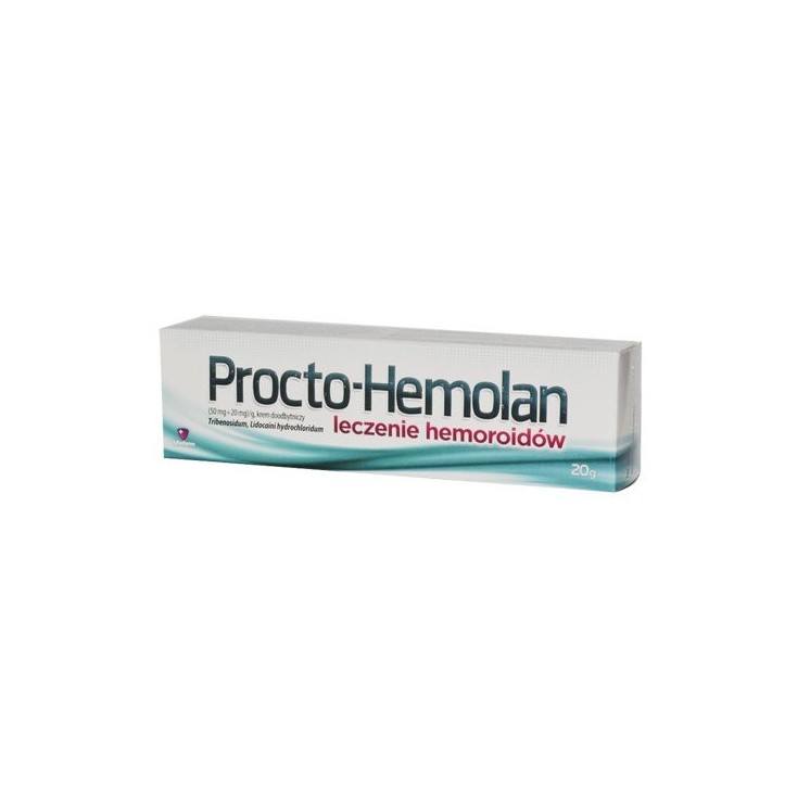 Procto-Hemolan Crème voor rectaal gebruik 20 g