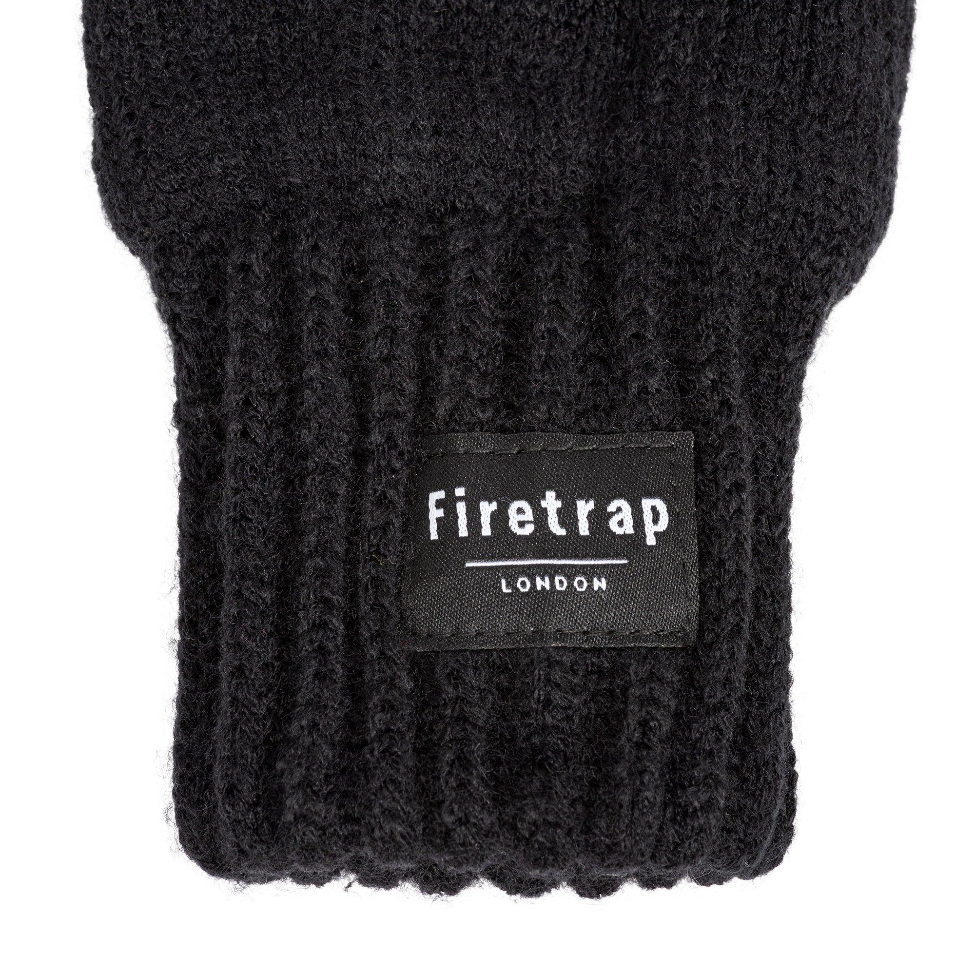 Firetrap Knitted Gloves Adults