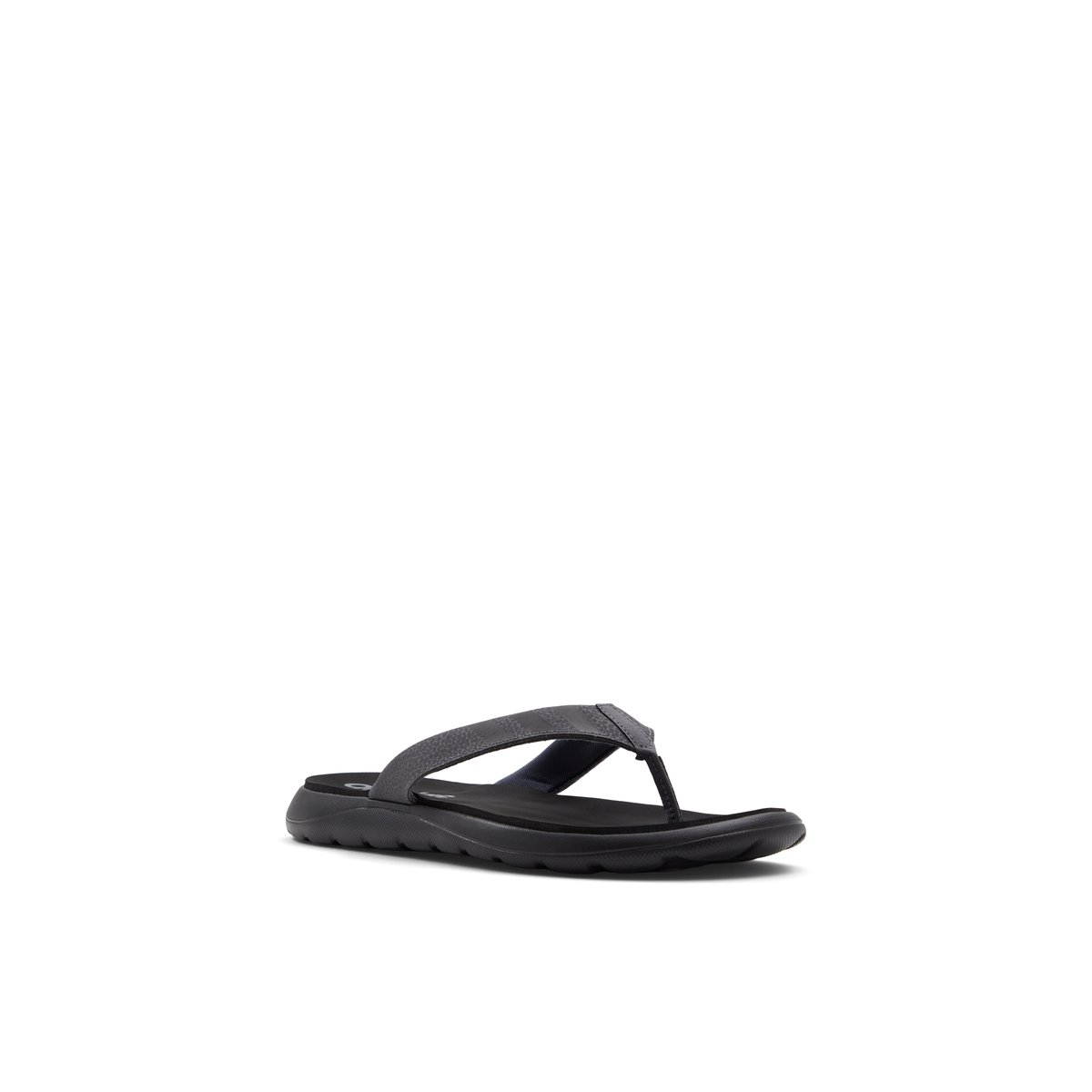ADIDAS-Comfort_flip-Tongs sandales - Talon plat - Noir/Noir