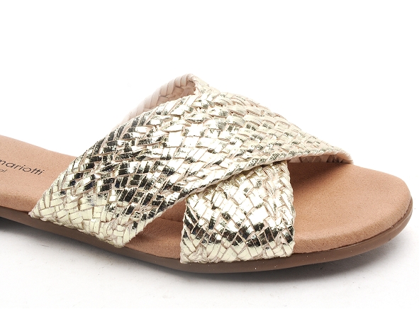 Margarita mariotti mules et sabots plats femme g208 beige