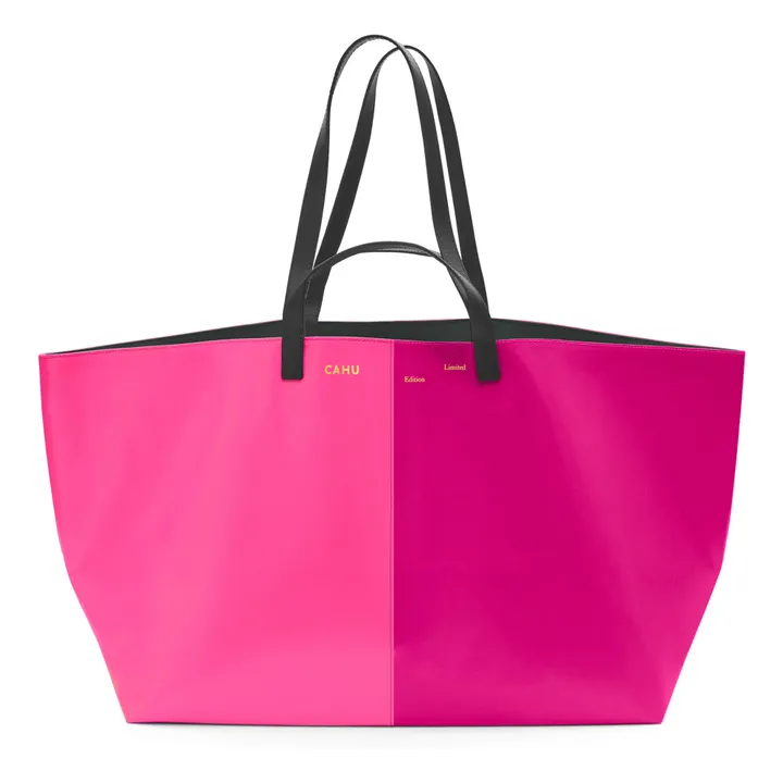 Cahu Cabas Zippé Le Pratique Large | Rose