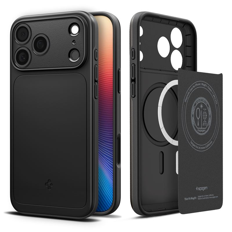 iPhone 17 Pro Thin Fit MagSafe Case Hülle (ACS10339) - Schwarz