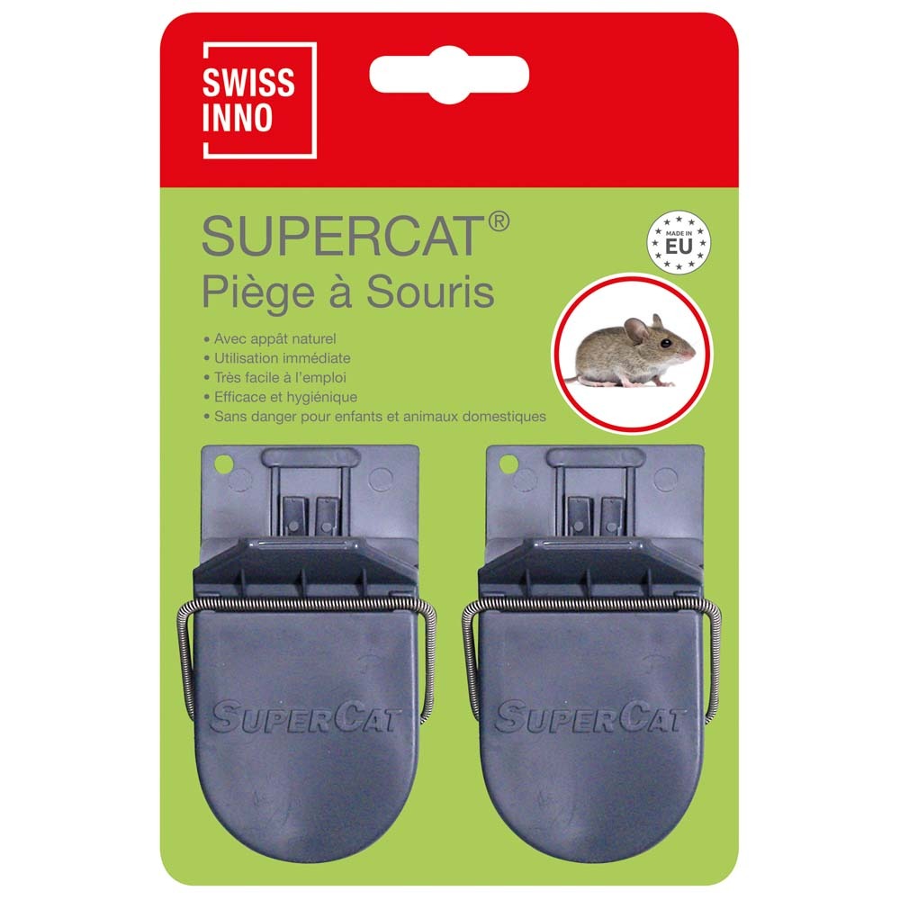 2 pièges à souris supercat