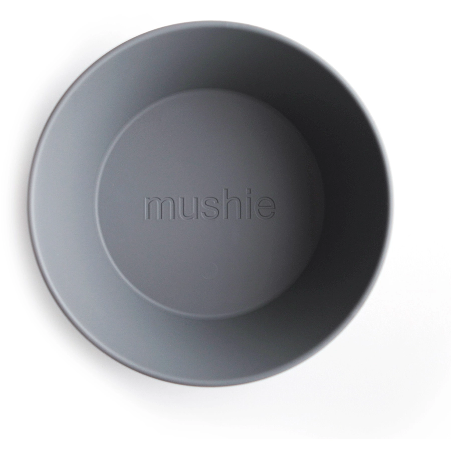 mushie Schale 2 Stück, Smoke
