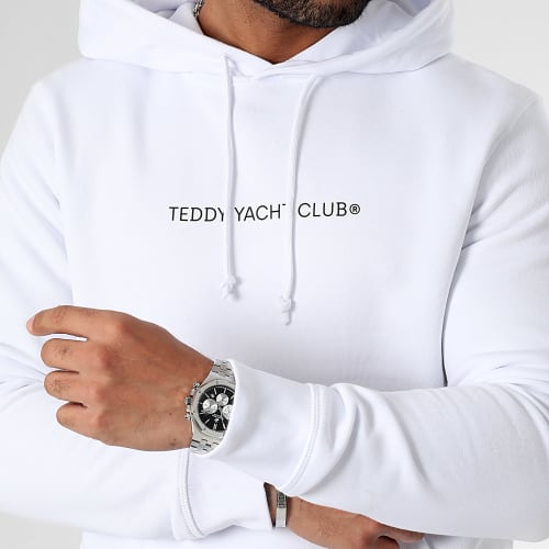 Sweat Capuche Street Couture Gradient Blanc