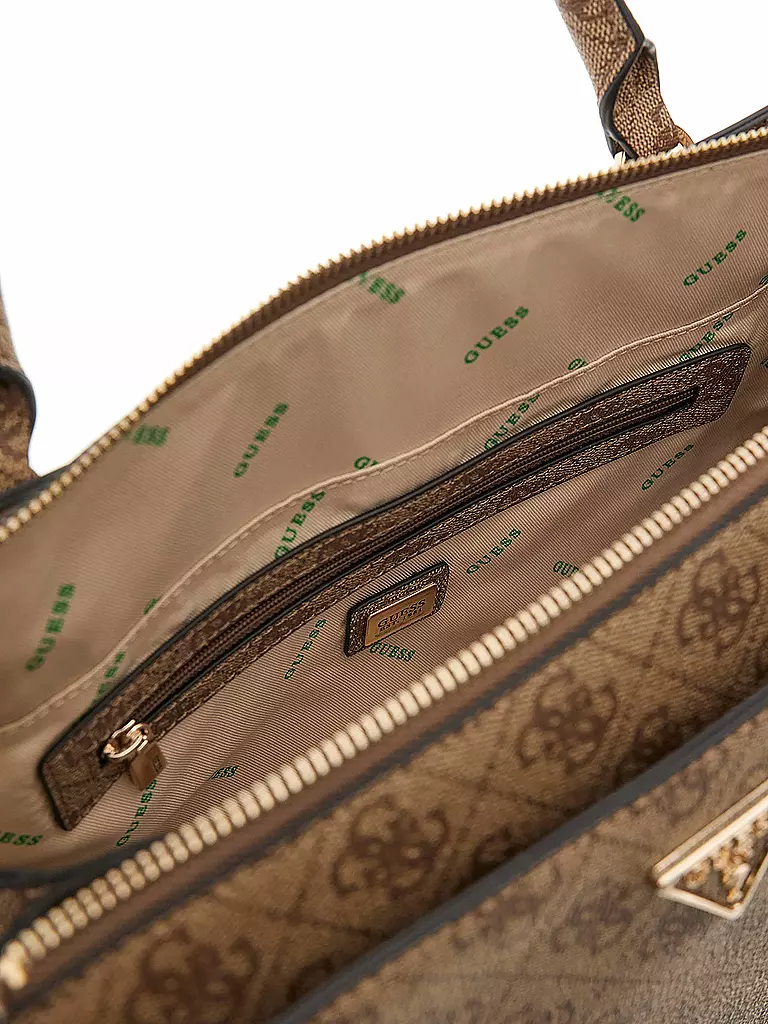 GUESS Tasche - Henkeltasche ECO ERICA beige