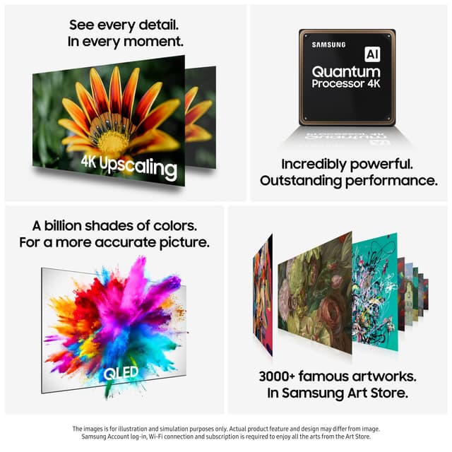 Samsung 55” Q7F 4K QLED Smart TV (2025)
