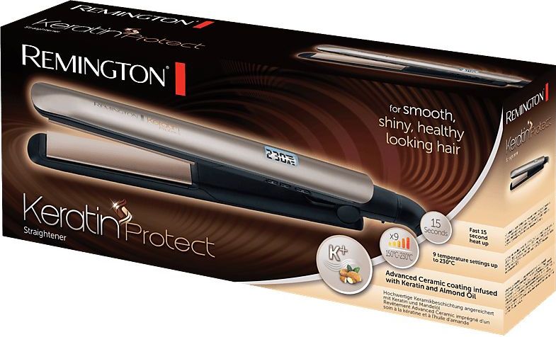 Remington - S8540 - Stijltang - Zwart - Keratin Protect Technologie