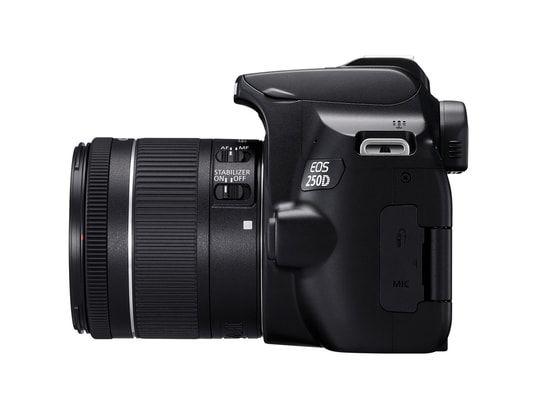 CANON - Appareil photo numérique reflex EOS 250D Noir EF-S 18-55 IS STM