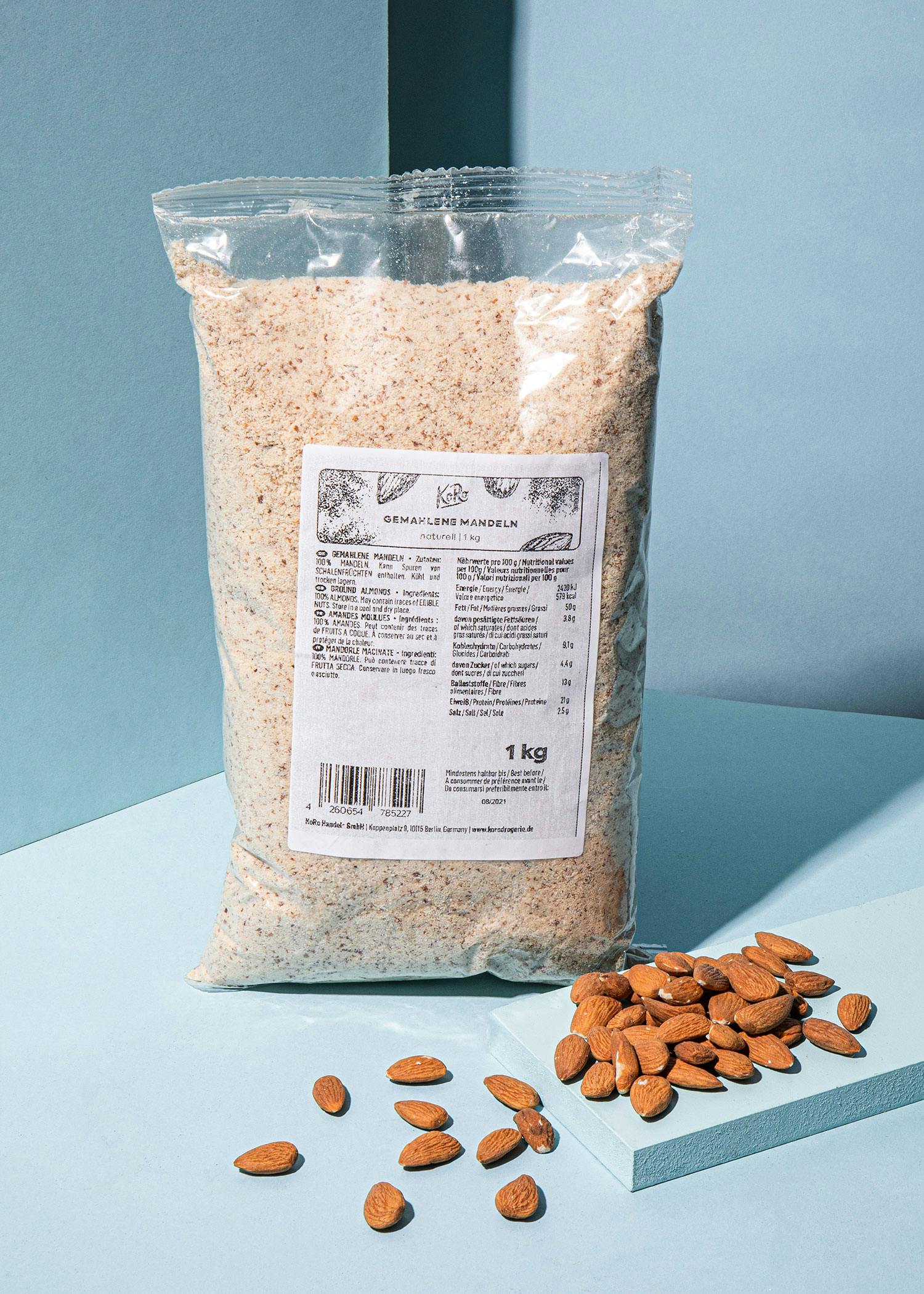 Gemahlene Mandeln 1 kg