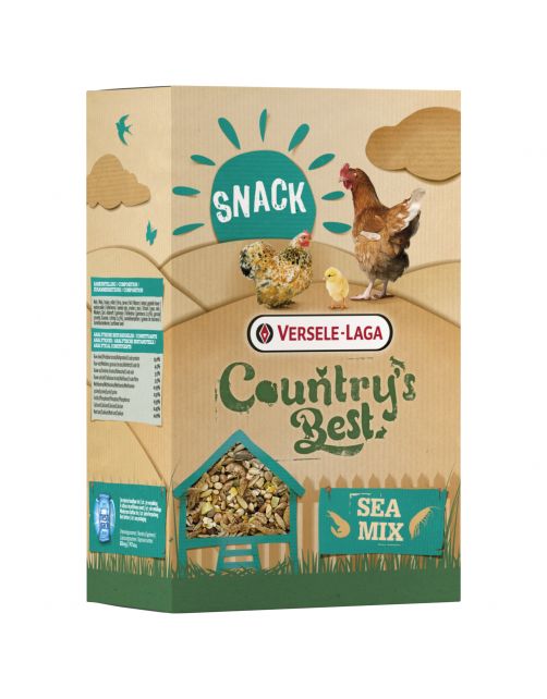 Versele-Laga Country`s Best Snack Sea Mix - Kippenvoer - 1 kg
