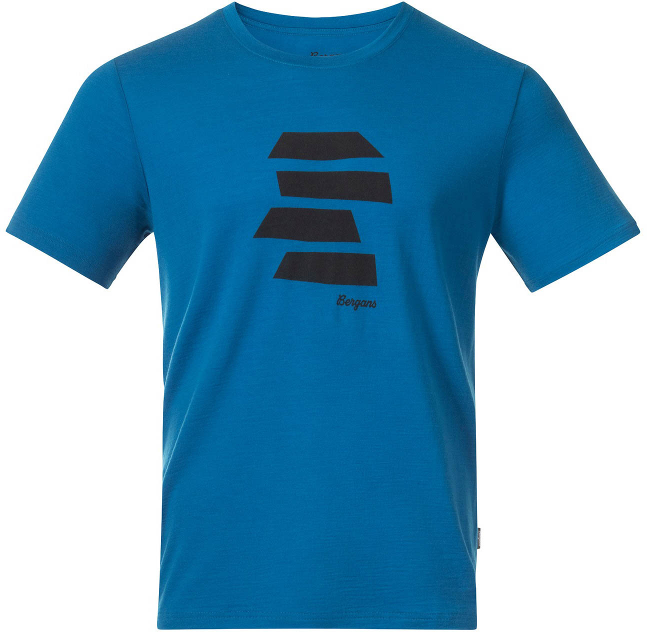 Rabot Mount Wool Tee Herre Dark Aqua Lagoon/Dark Shadow G