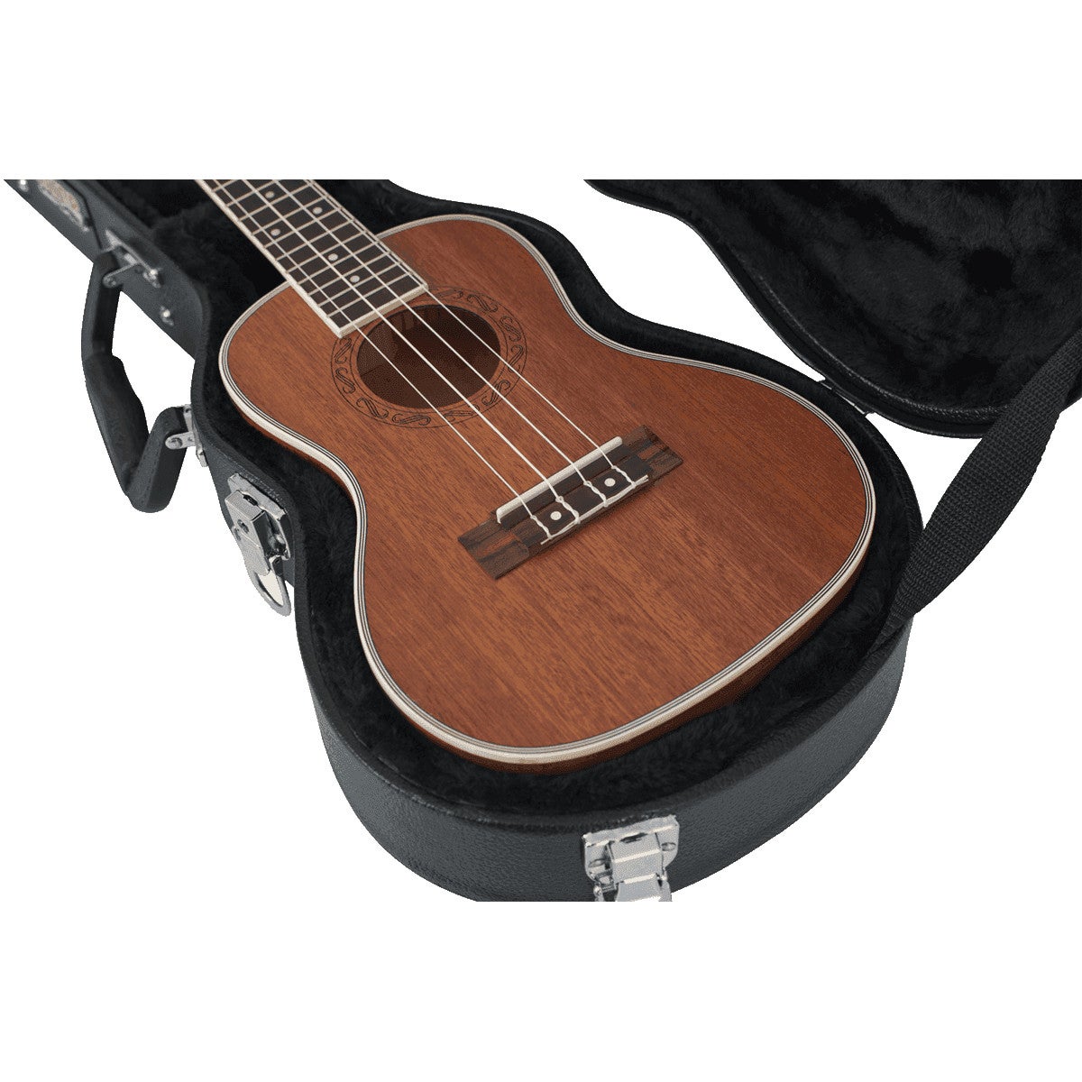 Gator Cases GWE-UKE-CON houten koffer voor concert ukelele