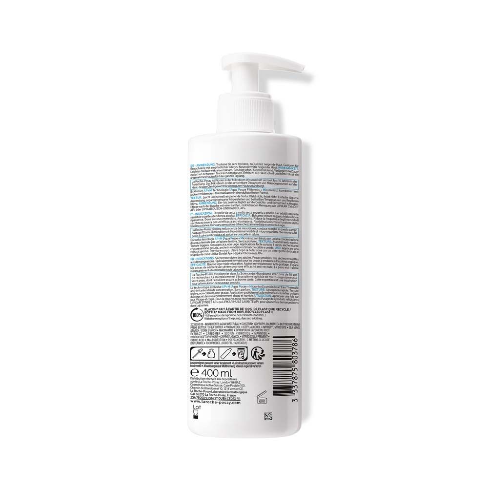 La Roche Posay Lipikar Baume Light AP + M Lotion + La Roche Posay Lipikar Huil Lavant 100ml GRATIS