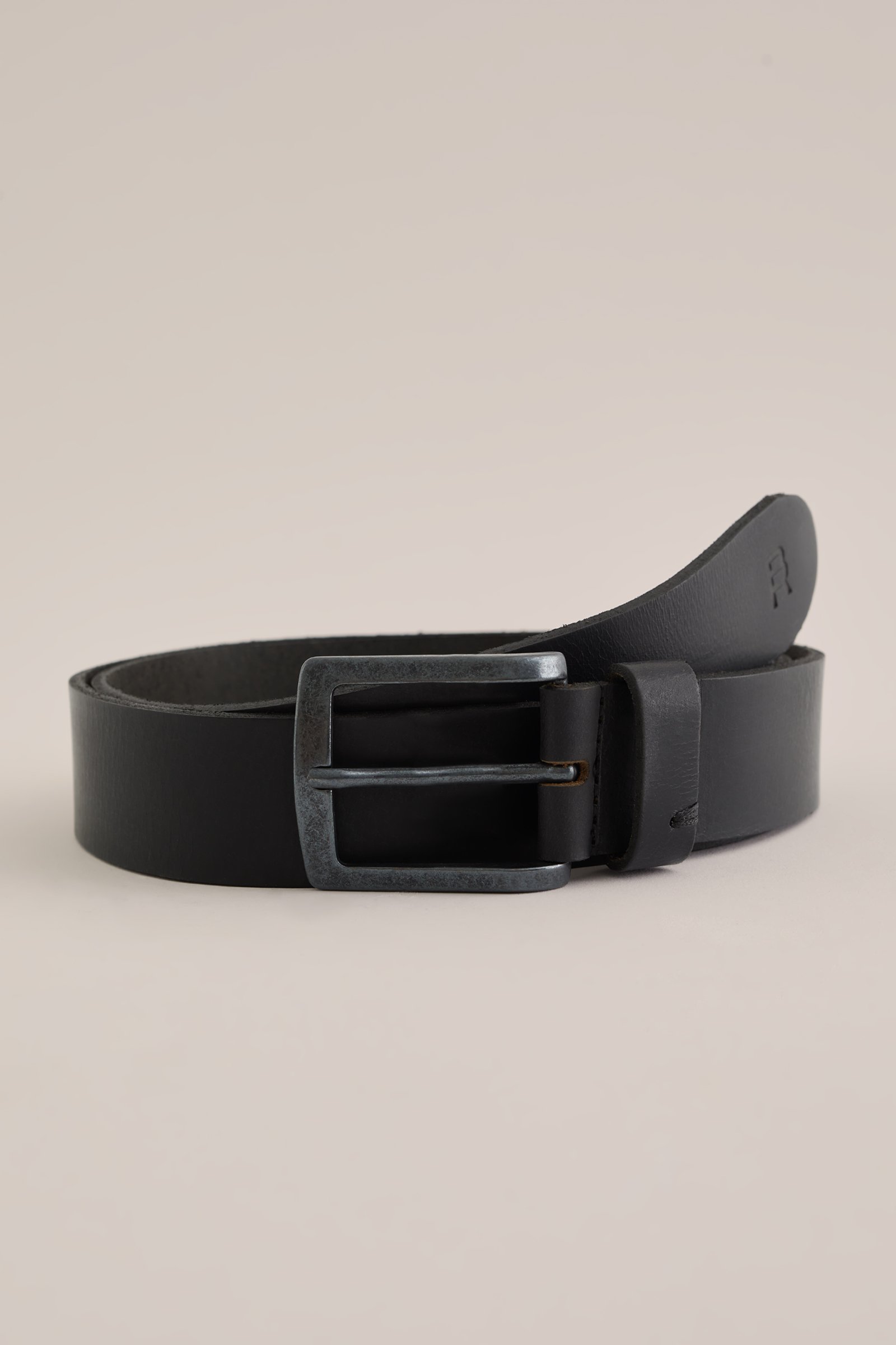 leren riem Blue Ridge Zwart