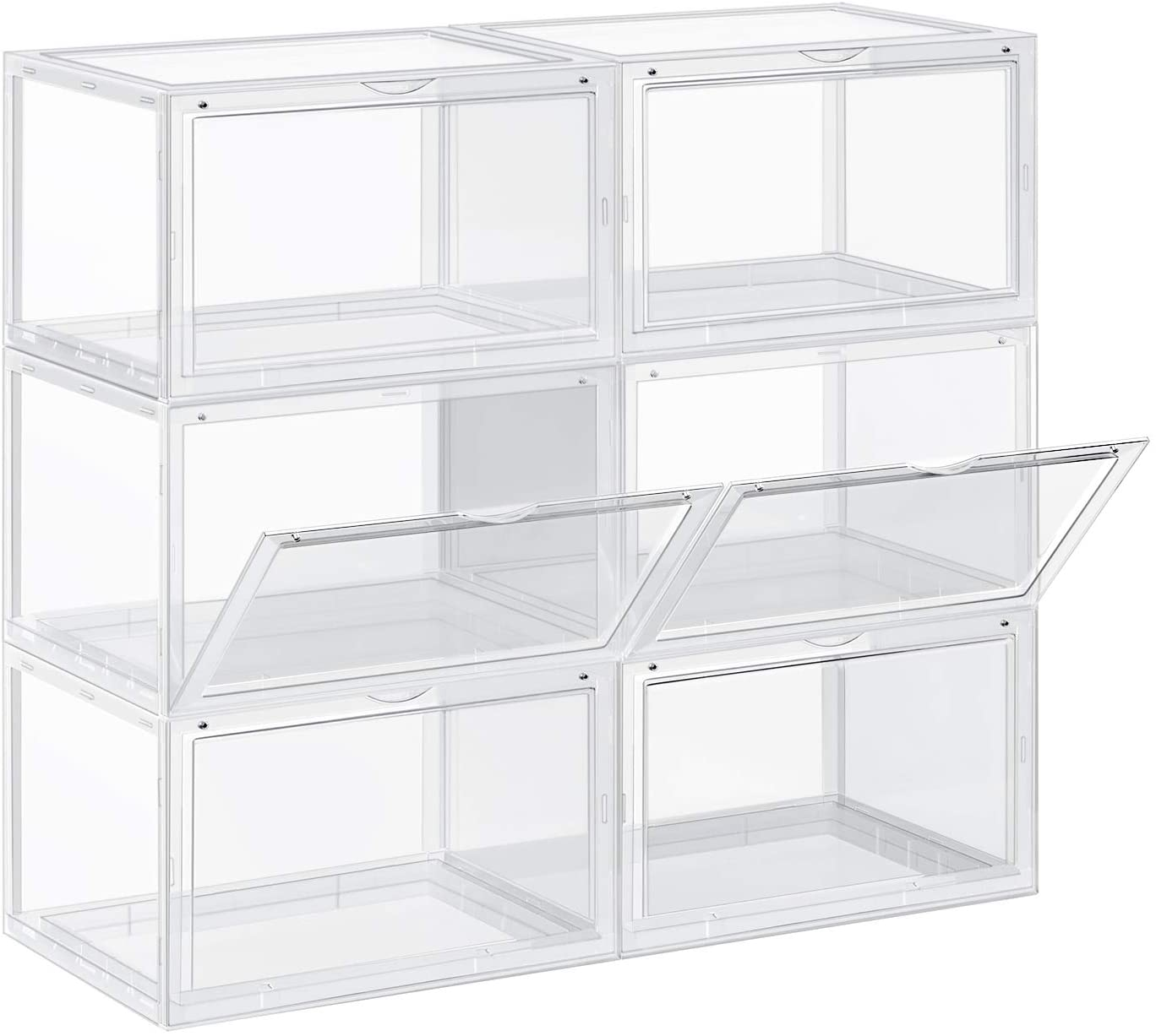 Schoenen opbergboxen - Indusign 6 stuks