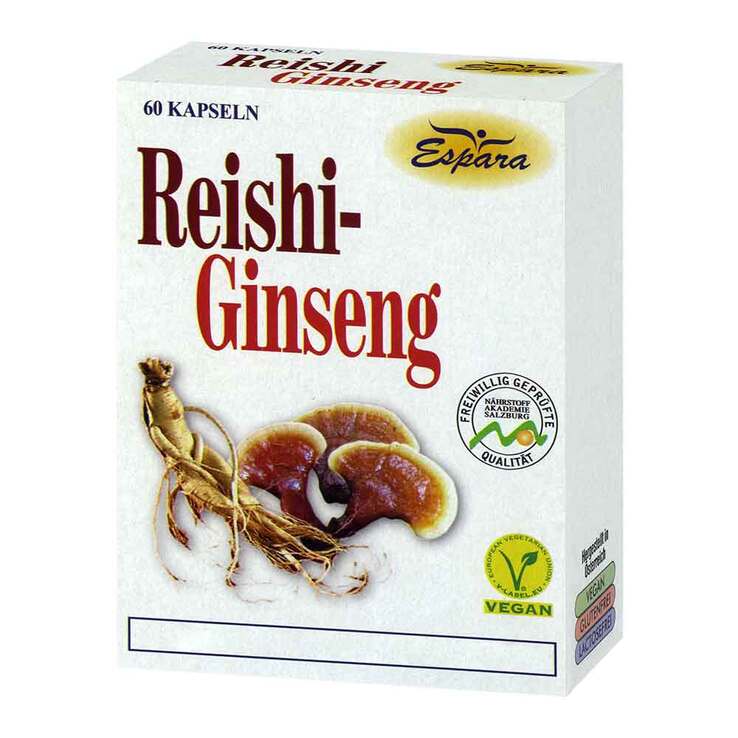 Reishi-Ginseng Kapseln, 60 St
