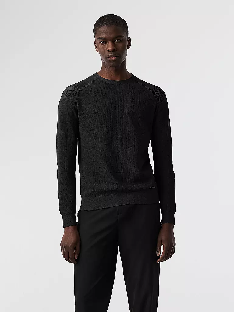ALPHATAURI Pullover schwarz