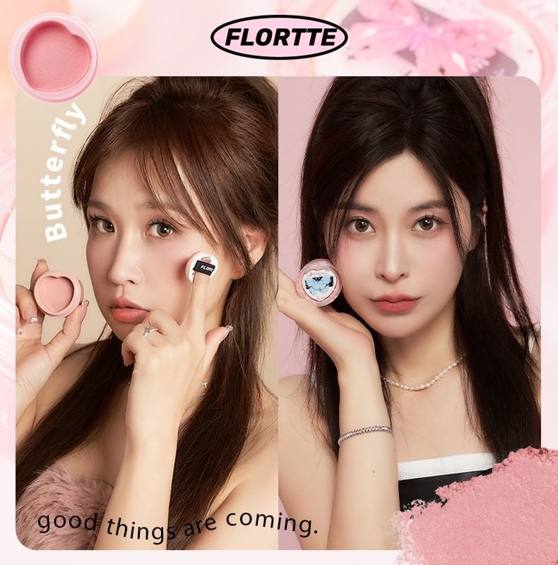 FLORTTE - Butterfly Series Blush Cream - 4 kleuren (2-5)