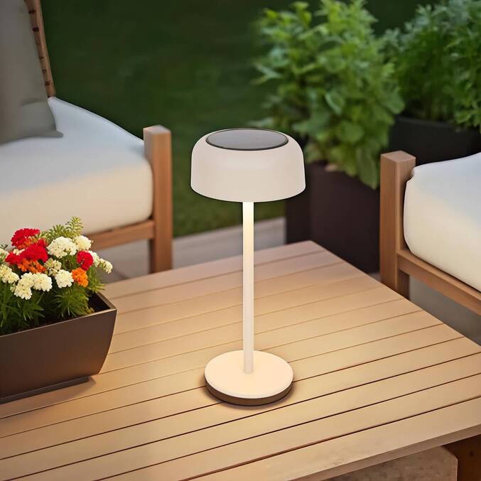 Lampe solaire BOLTY Argile