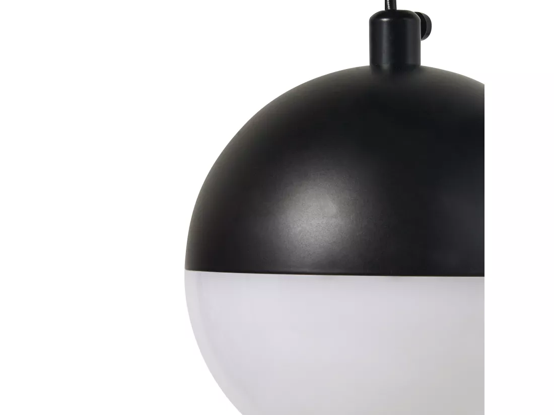 Lampe LED suspendue ANKOBRA Métal Noir