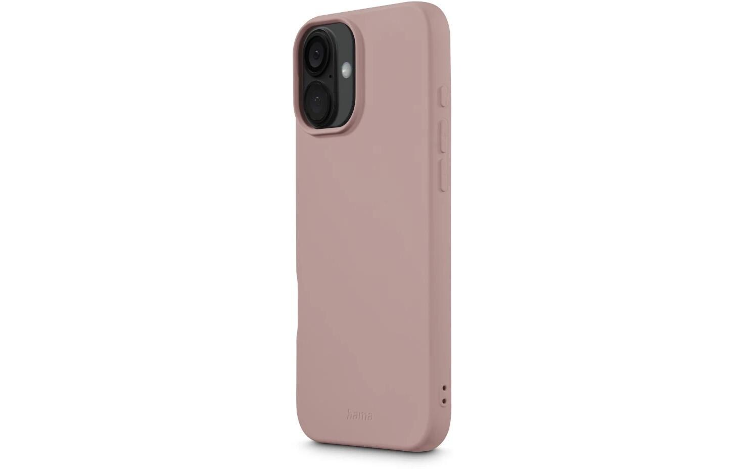 Back Cover Fantastic Feel Nude für iPhone 16 PlusHama Fantastic Feel Handy-Schutzhülle 17 cm (6.7