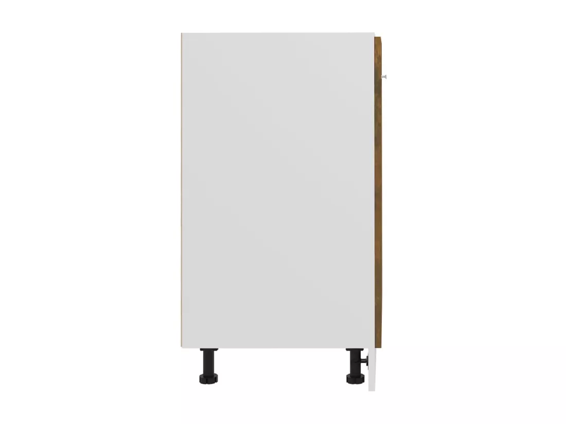 Armoire de plancher Chêne fumé 60x46x81,5 cm Bois d'ingénierie