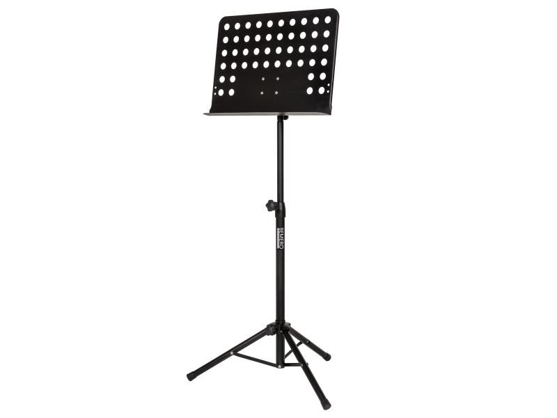 Bemero Notenpult MSS-8080BK Orchesternotenpult mit Lochplatte