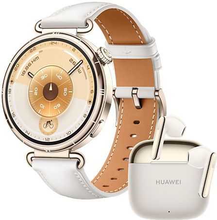Huawei - Watch GT 6 - Smartwatch - Wit - 41mm - 64GB Opslag - 5 ATM Waterdicht