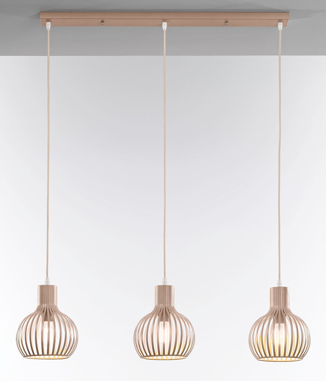 casaNOVA Retrofit Balkenpendel COLLIN II 3-flg sand