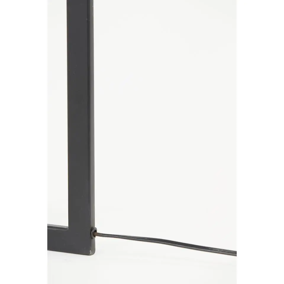 Vloerlamp Mace - Zwart - 30x30x140cm