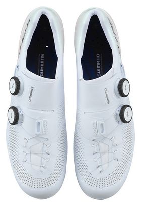 Chaussures Homme Shimano RC9 S-Phyre Blanc Large