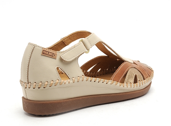 Pikolinos nu pieds plats femme cadaques 1569 beige