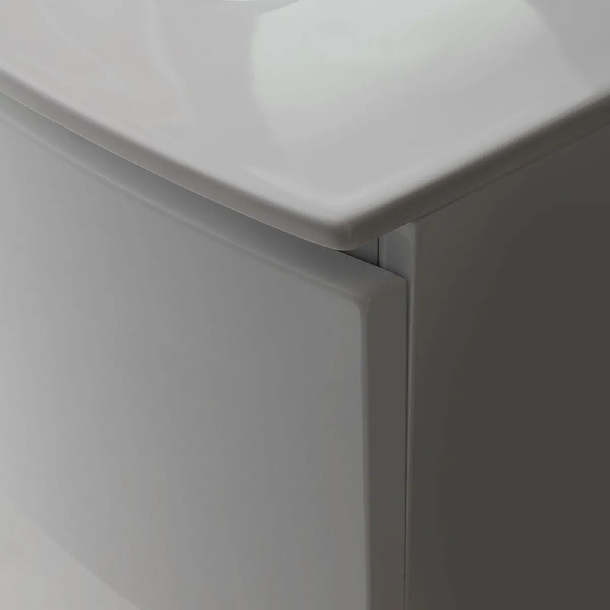 Kiamami Valentina Armoire de toilette moderne - Blanc