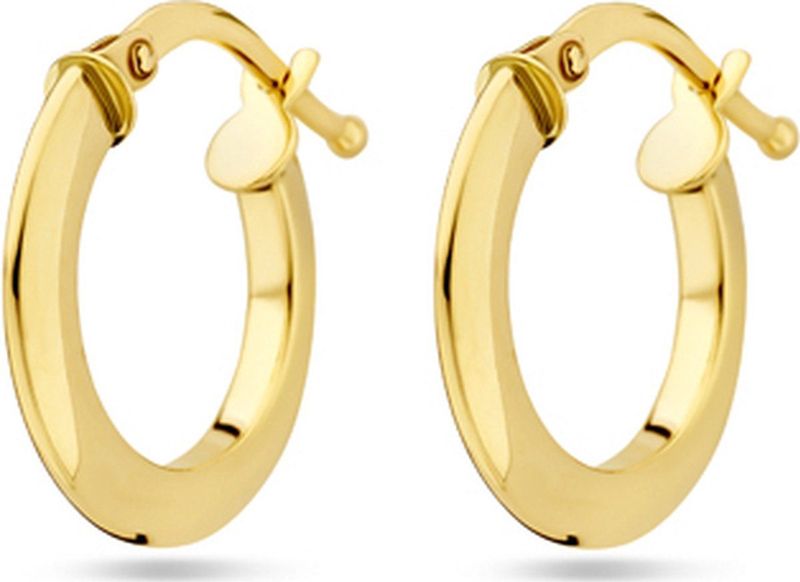 14K geelgoud oorringen 4032189