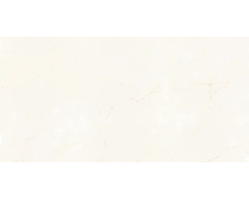 Porseleinen steengoed wand- en vloertegel, travertin beige, glanzend, 60 x 120 x 0,7 cm, gerectificeerd