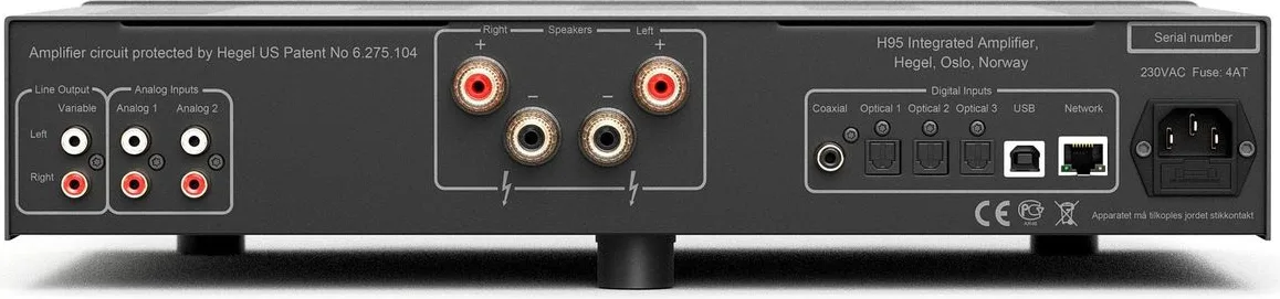 Hegel H95 Amplis DAC