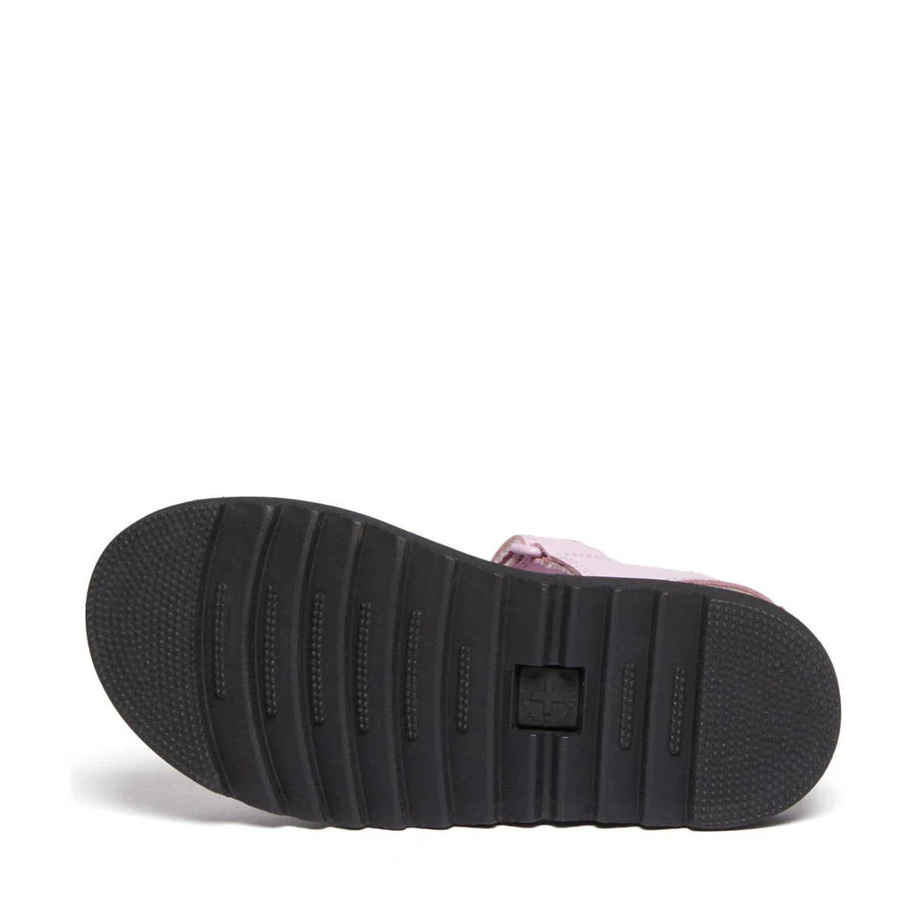 Dr. Martens Klaireleren sandalen roze